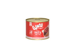 WOW CAT  ADULT Puur rundvlees 200g          x 6