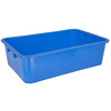 Bac en plastique universel bleu  63x39x17cm  29 5L