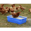 Bac en plastique universel bleu  63x39x17cm  29 5L