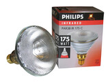 Economy Infrared Lamp 175 W  transparent  orig. Philips