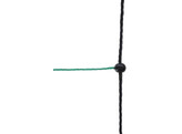 Pluimveenet groen el. geleid. 25 m / 106 cm dubbele pen