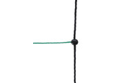 Pluimveenet 50 m  106 cm dubbele pen  groen  znd stroom