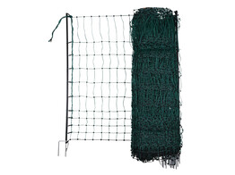 Poultry Netting 25 m  106 cm double prong  green  without power