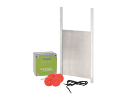Autom. kippendeur met schuif- deur 300x400 mm  verpakt