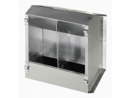 Rabbit Feeder  galvanized  feed area  2  3000 ml