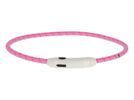 Maxi Safe led-halsband  nylon  lengte 65 cm  pink