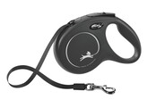 Laisse-sangle Flexi NewClassic noir  taille M  5m  max.25kg