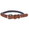 Collier Phoenix bleu  40-55cm  9mm