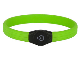 Maxi Safe LED-halsband Lang haar  groen  65 x 1 5 cm