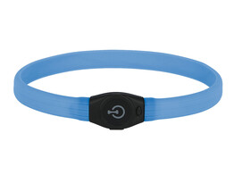 Maxi Safe LED-halsband Lang haar  blauw  65 x 1 5 cm