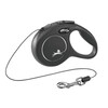 Laisse-corde Flexi NewClassic noir  taille XS  3m  max.8kg