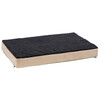 Memory-foam matras 75x115cm beige/antraciet