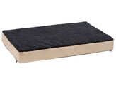 Memory-foam matras 75x115cm beige/antraciet