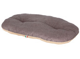 Coussin Loneta beige/gris  64X48cm
