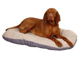 Coussin Loneta beige/gris  82X57cm