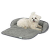 Coussin de canape Emalia gris  60X40X12cm