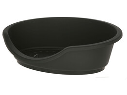 Corbeille plastique Dreamer noir  recycle  80X60X25cm