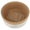 Gamelle en ceramique Hungry blanc/brun  250ml