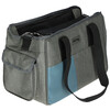 Draagtas Vacation 40x20x27 cm grijs/blauw