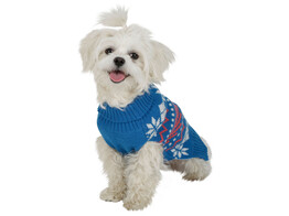 Pull-over Ellmau rouge/blanc  taille XXS  25cm