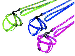 Harnais et laisse en nylon pour lapin  Carrot 