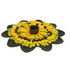 Tapis a renifler Sunflower jaune/vert  O60cm