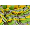 Snuffelkleed geel/groen/