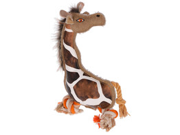 Girafe Gina toile/polyester  29cm  3pcs