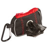 Sac pour sachets a dejections noir/rouge  8X5 5X4cm