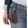 Sac pour sachets a dejections noir/rouge  8X5 5X4cm
