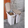 Conteneur Petfood brun/blanc  15l