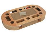Cat Scratching Board Ovalo  52 x 31 x 8.5 cm  with Catnip