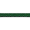 Collier Shiny Night noir/blanc  25-40cm  20mm
