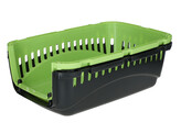 Transport Box Expedion grey with plastic door 48x32x31cm