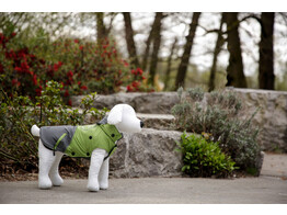 Outdoor hondenmantel Vancouver  groen/grijs  35 cm