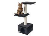 Cat Tree Venus Sweet black 30x30x85cm