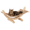 Hammock Siesta 2.0 brown with wooden frame 61x37x29cm