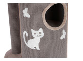 Cat Tree Tiana grey  70x56x130cm