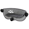 Hamac de fenetre Filzino gris  70x26x26cm  max.12kg
