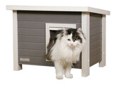 Cat House with Flap Door 57 x 45 x 43 cm