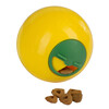 Snackbal voor katten o 7 5 cm  geel