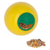 Balle snack pour chats 7 5 cm de o  jaune