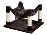 Hamac pour chat Samira anthracite  49x49x32cm