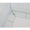 Enclos exterieur pour rongeur jeunes animaux  144X112X60cm