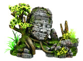 Aqua Ornaments  ANGKOR WAT  avec plantes  25 x 12 5 x 18 cm