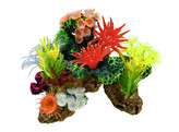 Aqua Ornaments  Coraux  avec plantes  19 x 15 x 15 cm