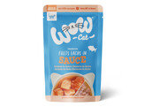 WOW CAT NAT Zalm in saus  85g x 8