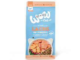 WOW CHAT CROQUETTES ADULTE Saumon 2kg x 4