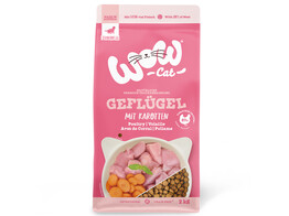 WOW CAT DRY FOOD JUNIOR Poultry 2kg x 4
