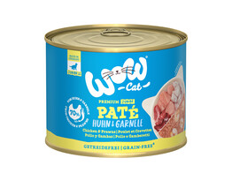 WOW CHAT WET JUNIOR Poulet   Crevette 200g x 6